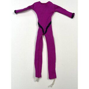 VTG Barbie & Clone Purple Full-Size Long Gymnastics LEOTARD w/ Stirrups *Read*